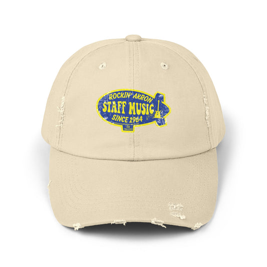 Staff Blimp Hat Distressed - multiple colors available