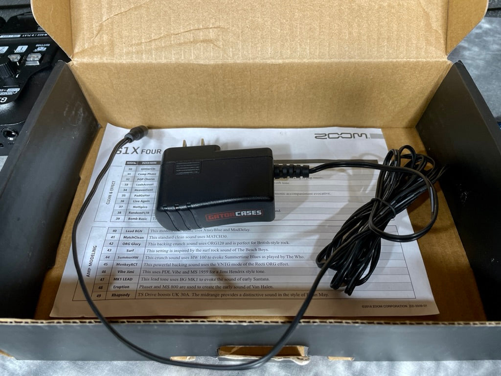 Zoom G1X Four Multi-Effects Processor