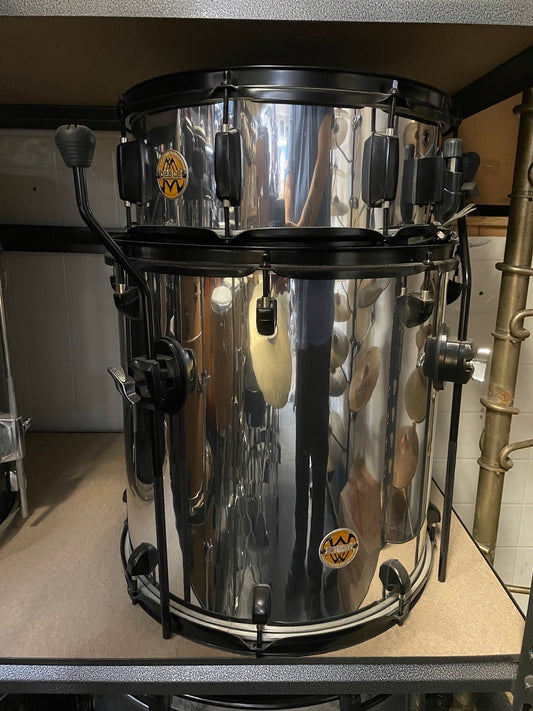 Peace Adonis Series 5 Piece Complete Kit - Mirror Wrap - NOS - includes Hardware and Cymbals