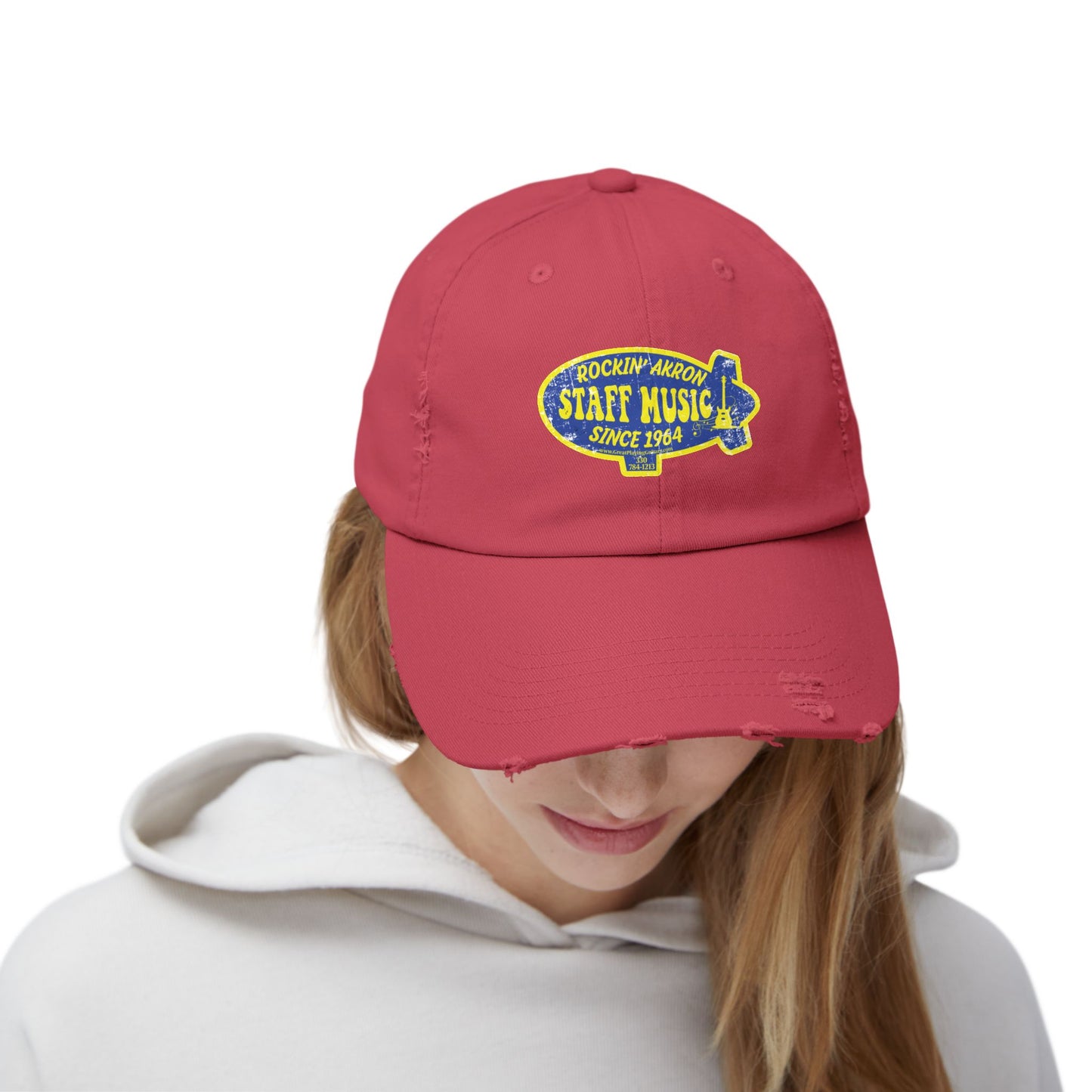 Staff Blimp Hat Distressed - multiple colors available