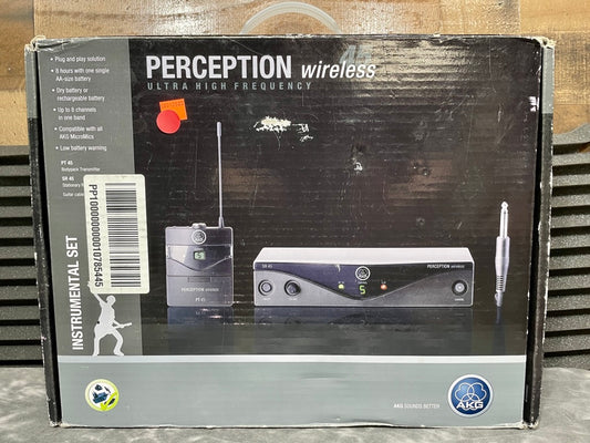 AKG WMS45 Perception Wireless Instrument Microphone System (Band A) 2010s - Black