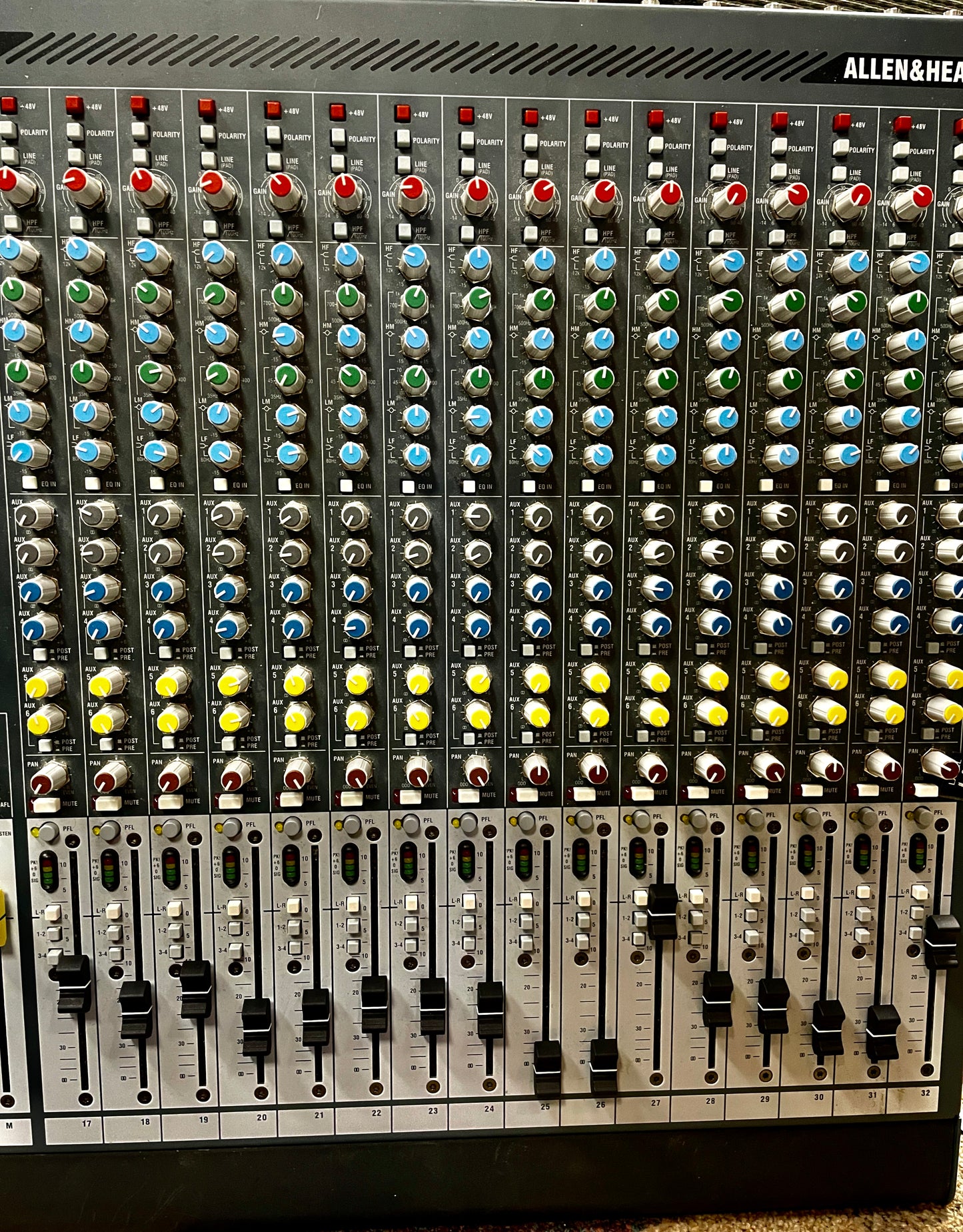 Allen & Heath GL2400-32 4-Group 32-Channel Mixing Console 2010s