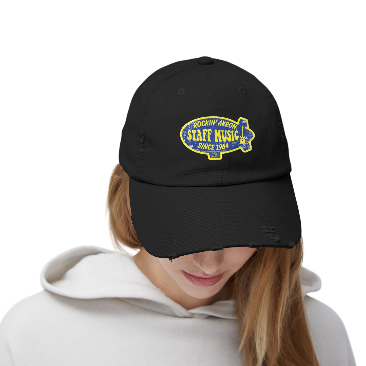Staff Blimp Hat Distressed
