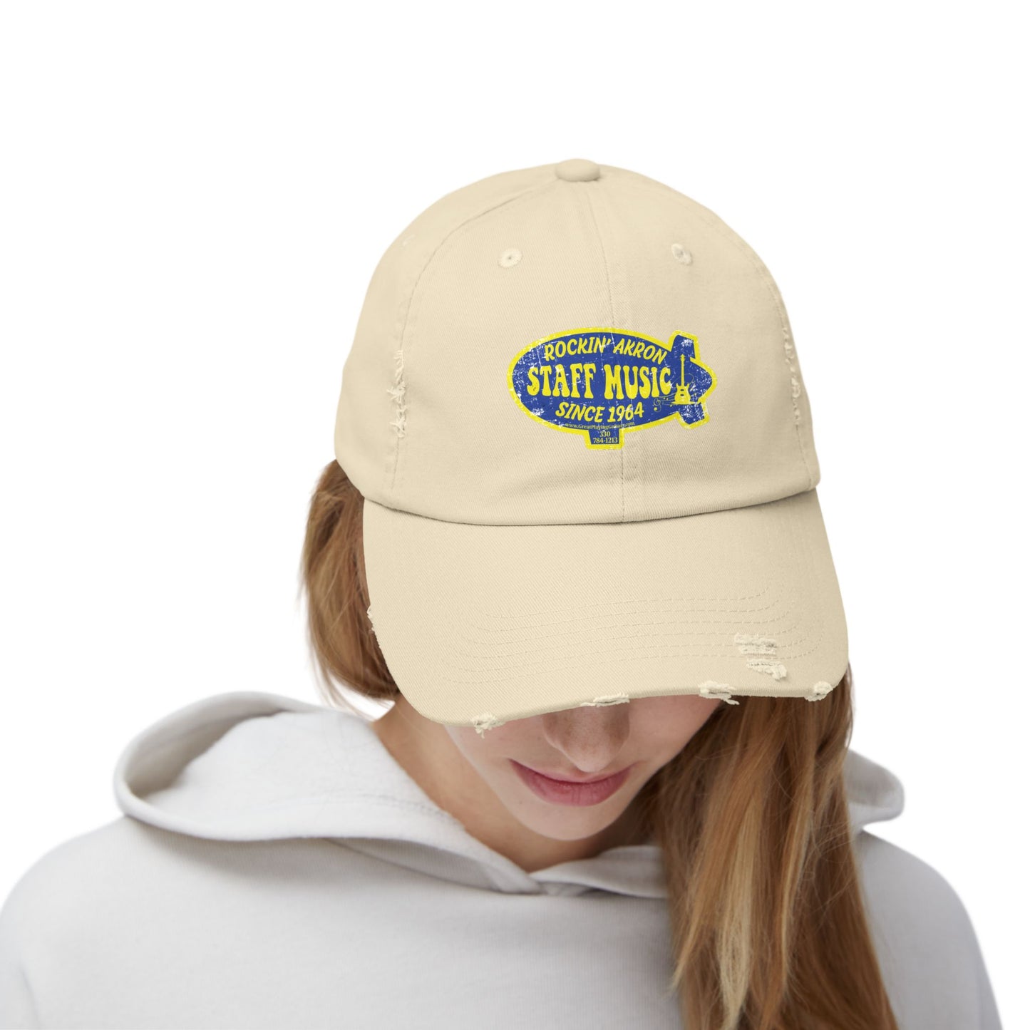 Staff Blimp Hat Distressed