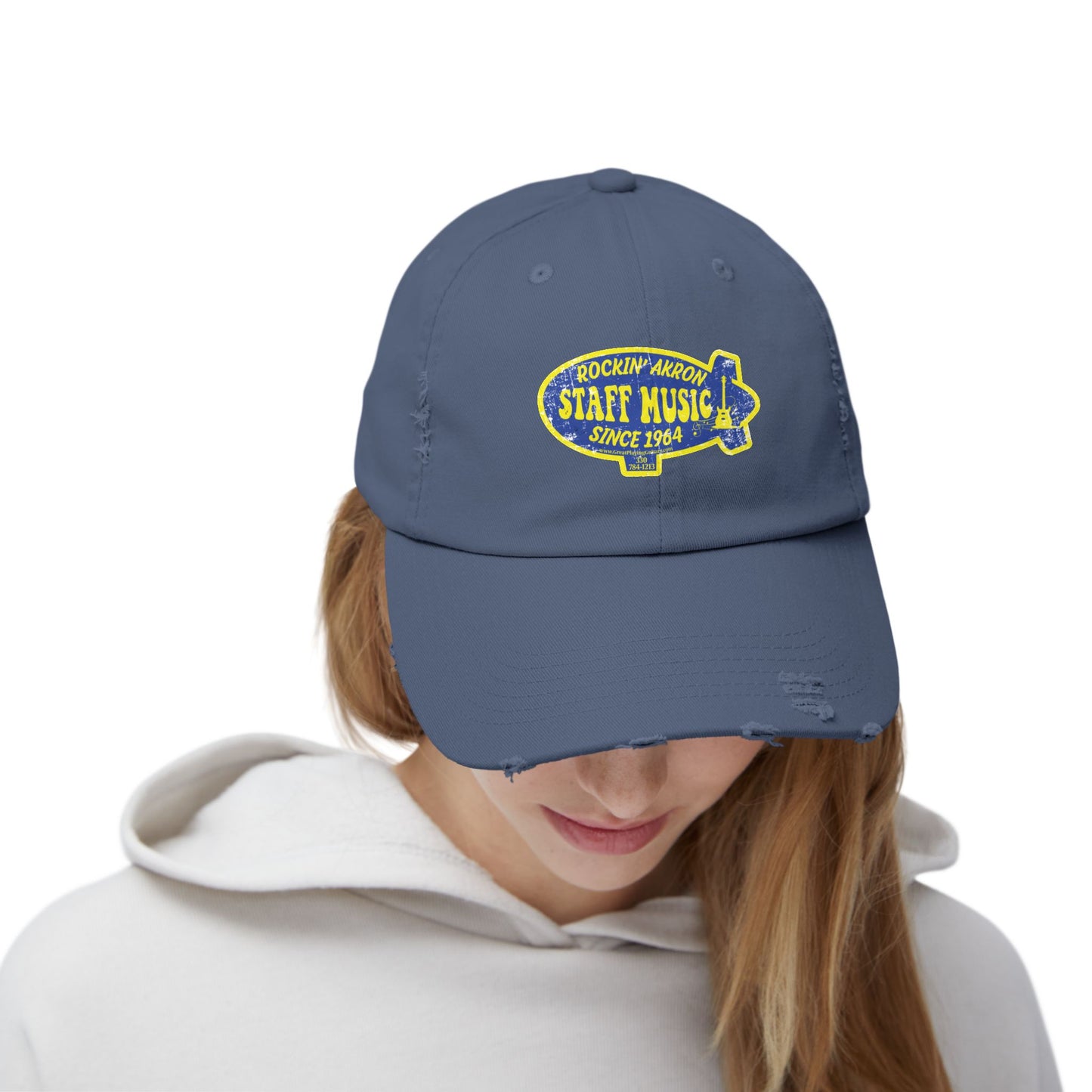 Staff Blimp Hat Distressed