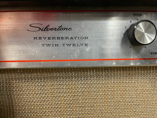 Silvertone Model 1474 Reverberation Twin Twelve 50-Watt 2x12 Guitar Combo 1960s