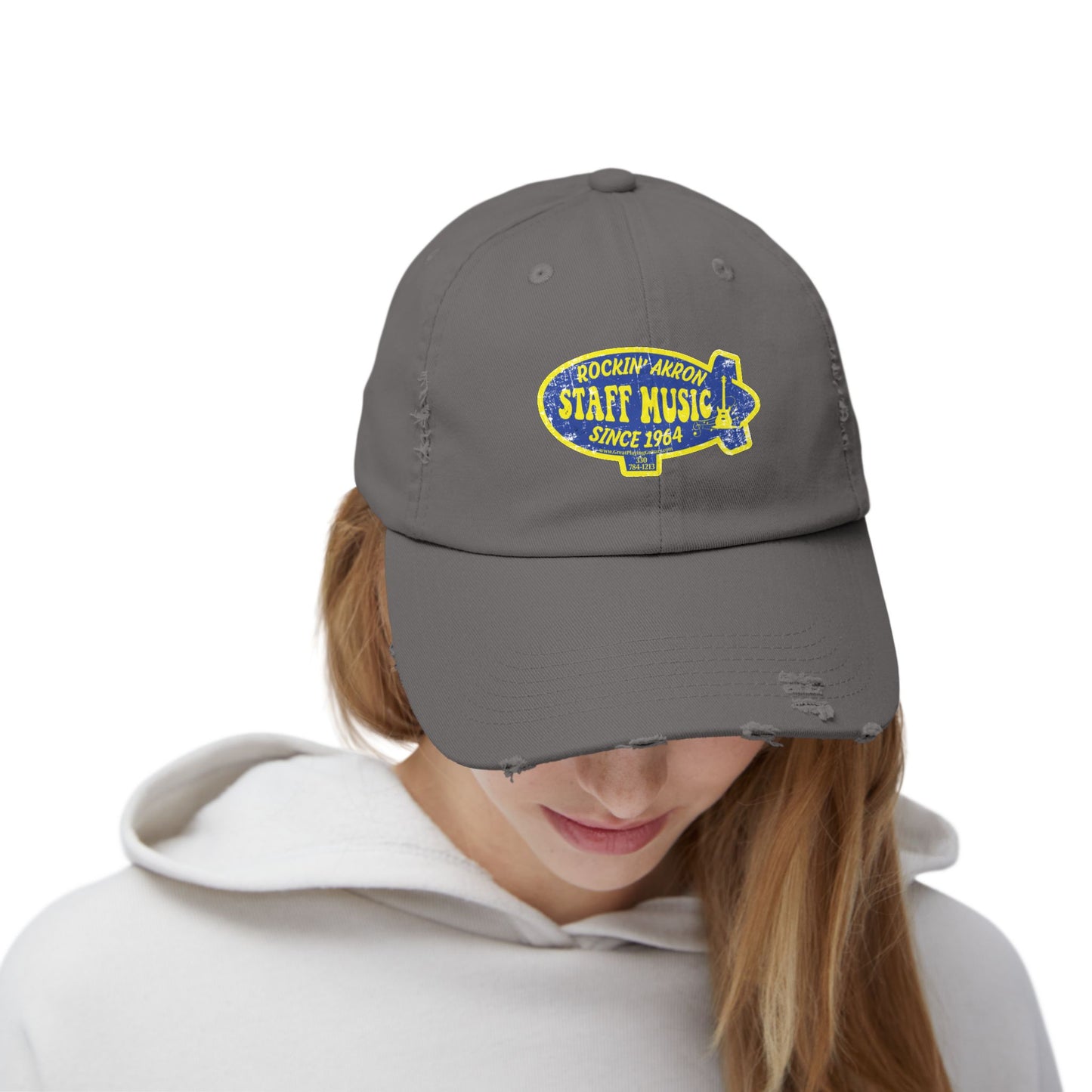 Staff Blimp Hat Distressed