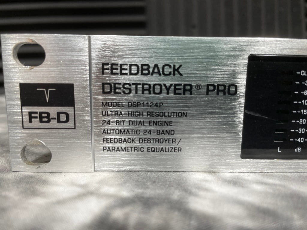 Behringer DSP1124P Feedback Destroyer Pro