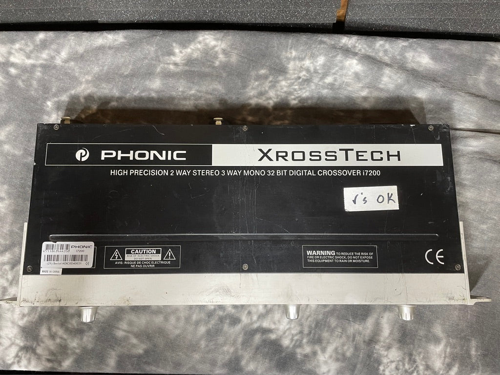 Phonic i7200 XrossTech Digital Crossover